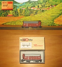 Rivarossi HO 105 Carro merci aperto tipo Ltm FS con garitta art 12004