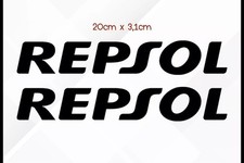 X2 Adesivi Prespaziati REPSOL Personalizzabile Vari Colori