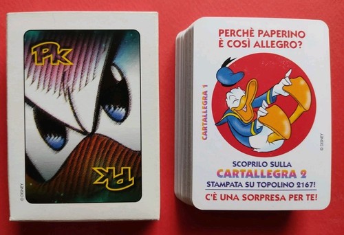 Paperinik carte gioco - pk,