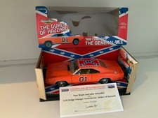ERTL American Muscle General Lee Dukes Of Hazard firmato Tom Wopat John Schneider