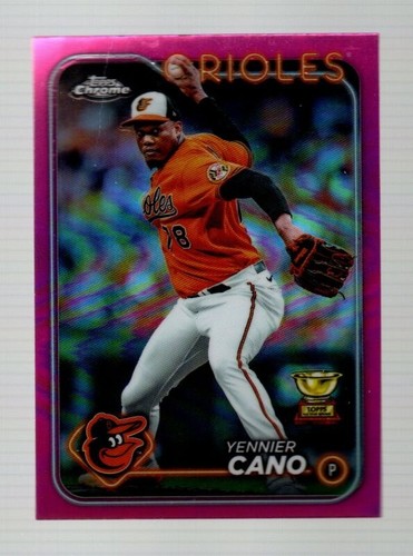 2024 topps chrome yannier cano - yannier,