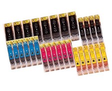 30 cartucce inchiostro per Canon IP4200 IP4300 IP4500 IP3300 5200R MP520 MP530 MP600