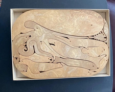 Enzo Mari 16 Pesci Danese Milano - sea creatures vintage MCM ART puzzle