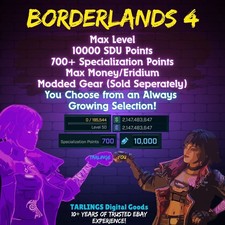Borderlands 4 ? OGGETTI MODDATI FOLLI, 700 SPEC, SDU, LIVELLO 50, DENARO/ERIDIO ✨