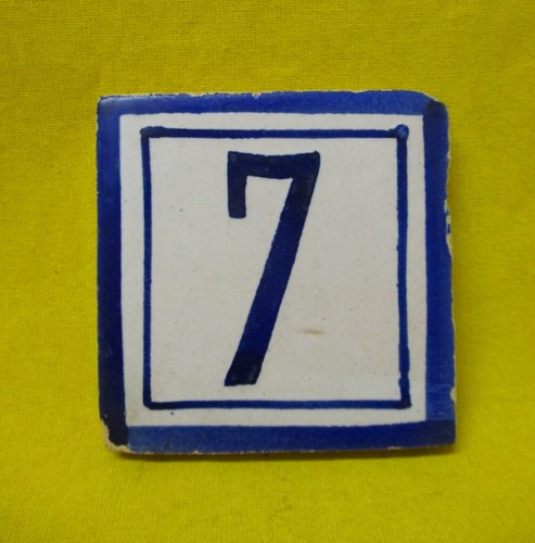 Antica piastrella numero - ✅,