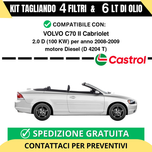 Tagliando per volvo - per,
