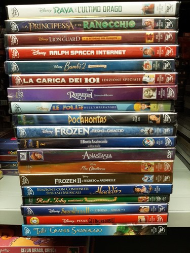 Lotto dvd animazione disney - dvd,
