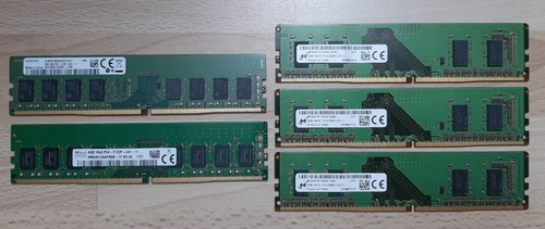 Modulo ram 4gb ddr4 - (5x4gb),