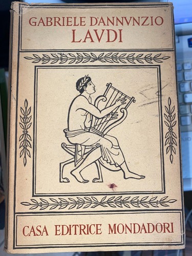 Annunzio laudi mondadori - d'annunzio,,