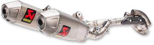 Impianto scarico akrapovic - impianto,