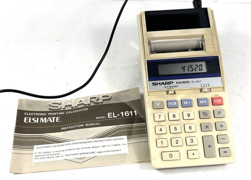 Calcolatrice stampa sharp - di,