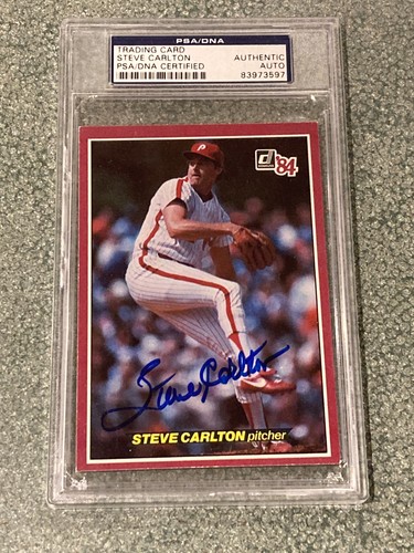 Steve carlton 1984 donruss - carlton,