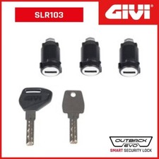 KIT CHIAVI / 3 SERRATURE SECURITY LOCK SLR103 [GIVI] TREKKER OUTBACK EVO SMART