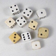 LOTTO STOCK 10 DADI DA GIOCO