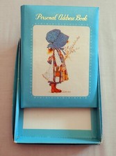 Personal Address book - rubrica - vintage HONG KONG holly hobbie- sarah kay.