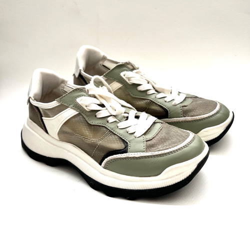 Zara sneakers pelle grossa - zara,