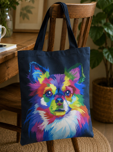 Borsa shopping chihuahua cane - borsa,