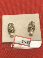Orecchini vintage christian - orecchini,