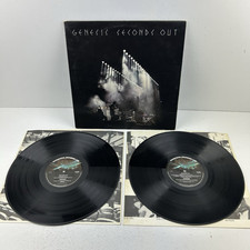 Genesis Seconds Out Double LP Vinyl Album Ex Con 1977 Original UK Record GE2001