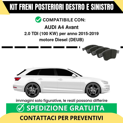 Pastiglie freno posteriori - freno,