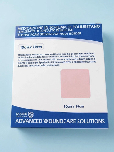 Medicazione schiuma di - in,