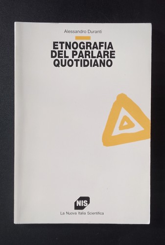 Duranti etnografia del - duranti,