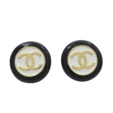 Orecchini CHANEL neri bianchi