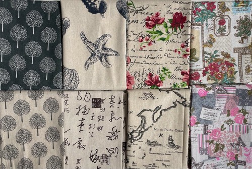 Tessuti collezione misto - , lino