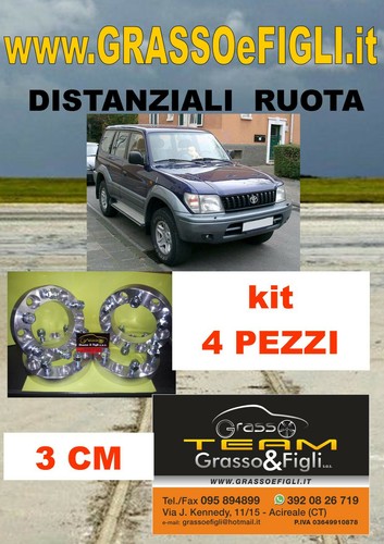 Kit distanziali ruota for - distanziali,