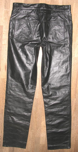 Uomo jeans pelle pantaloni - in, pelle/pantaloni