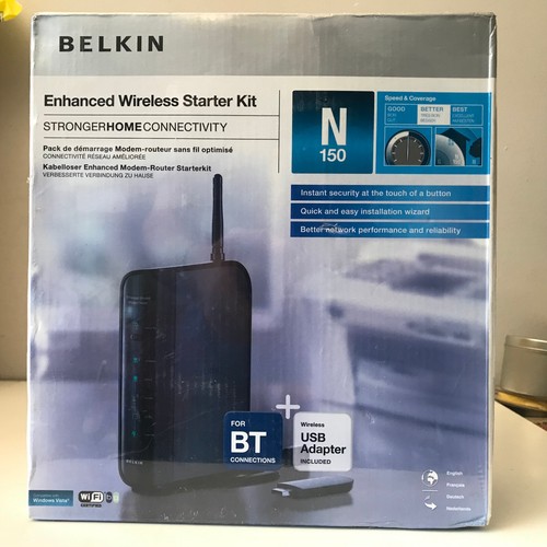 Belkin enhanced n150 - enhanced, modem