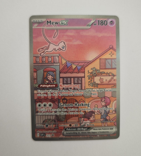 Carta pokémon mew promo - mew-ex,