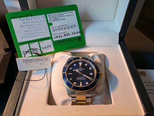 Certina action diver - ds, "sea