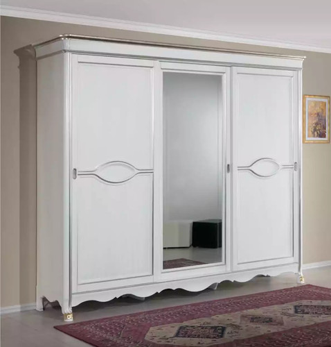 Armadio classico bianco porta