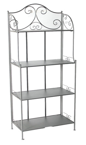 Scaffale metallo ripiani - scaffale, 4