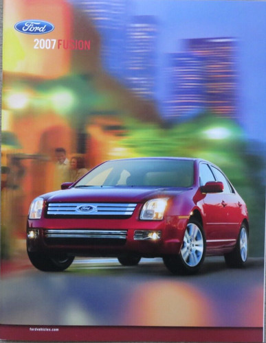 Brochure depliant ford fusion - ford,