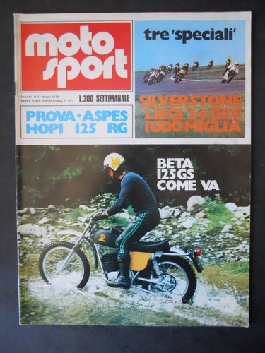 Moto sport 1973 test - moto,