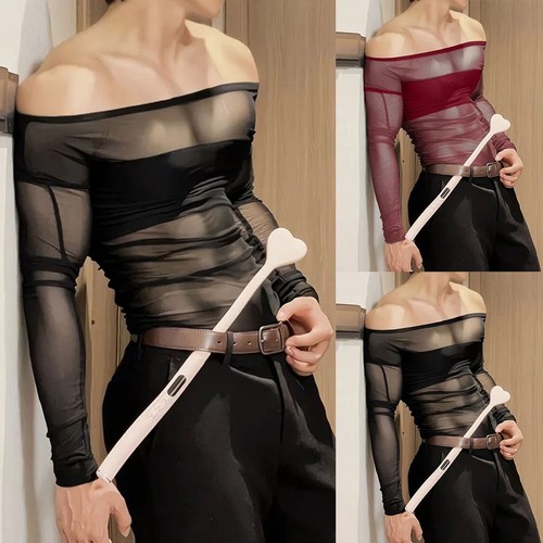 Shirt uomo off shoulder - t-shirt,