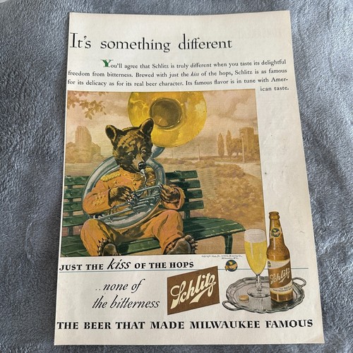 Pubblicità stampa schlitz - pubblicità,