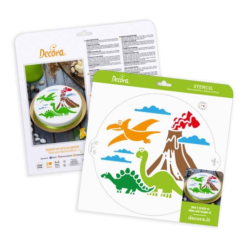 Stencil per torte jurassic - torte,