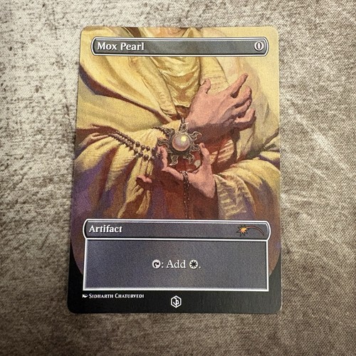 Mox pearl custom art - mox,