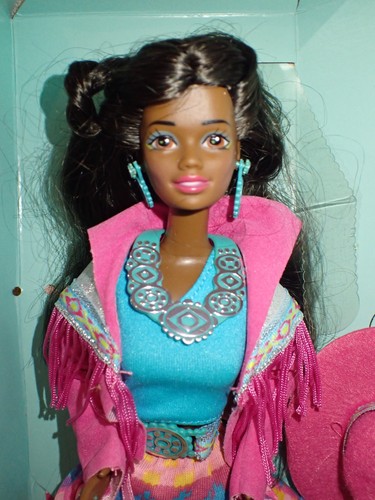 Bambola barbie western fun - bambola,