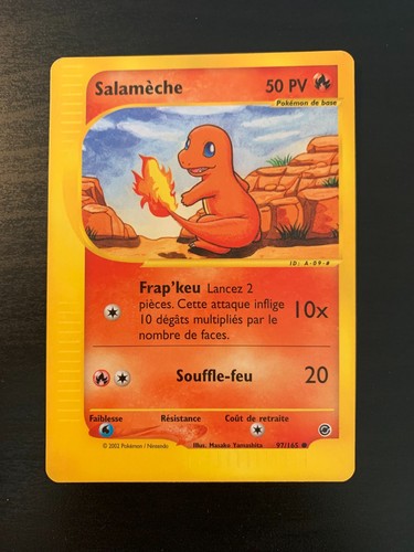 Carte pokémon salamèche - :,