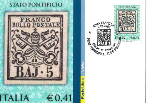 Cartolina filatelica 2002 - filatelica,