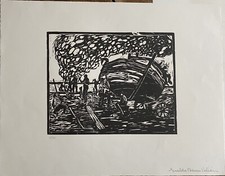 Giuseppe viviani xilografia - viviani,