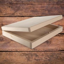Scatola legno sottile poco - in,