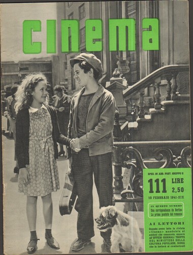 Rivista cinema anno 1941 - rivista, n.111