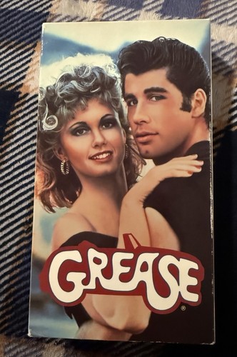 Grease movie vhs 1990 - grease,