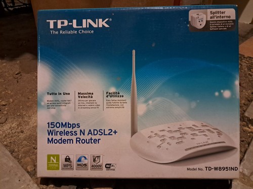 Link w8951nd modem - tp-link, td-w8951nd