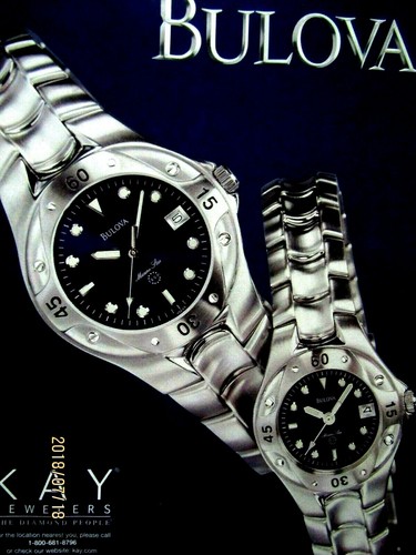 Pubblicità bulova marine - bulova,